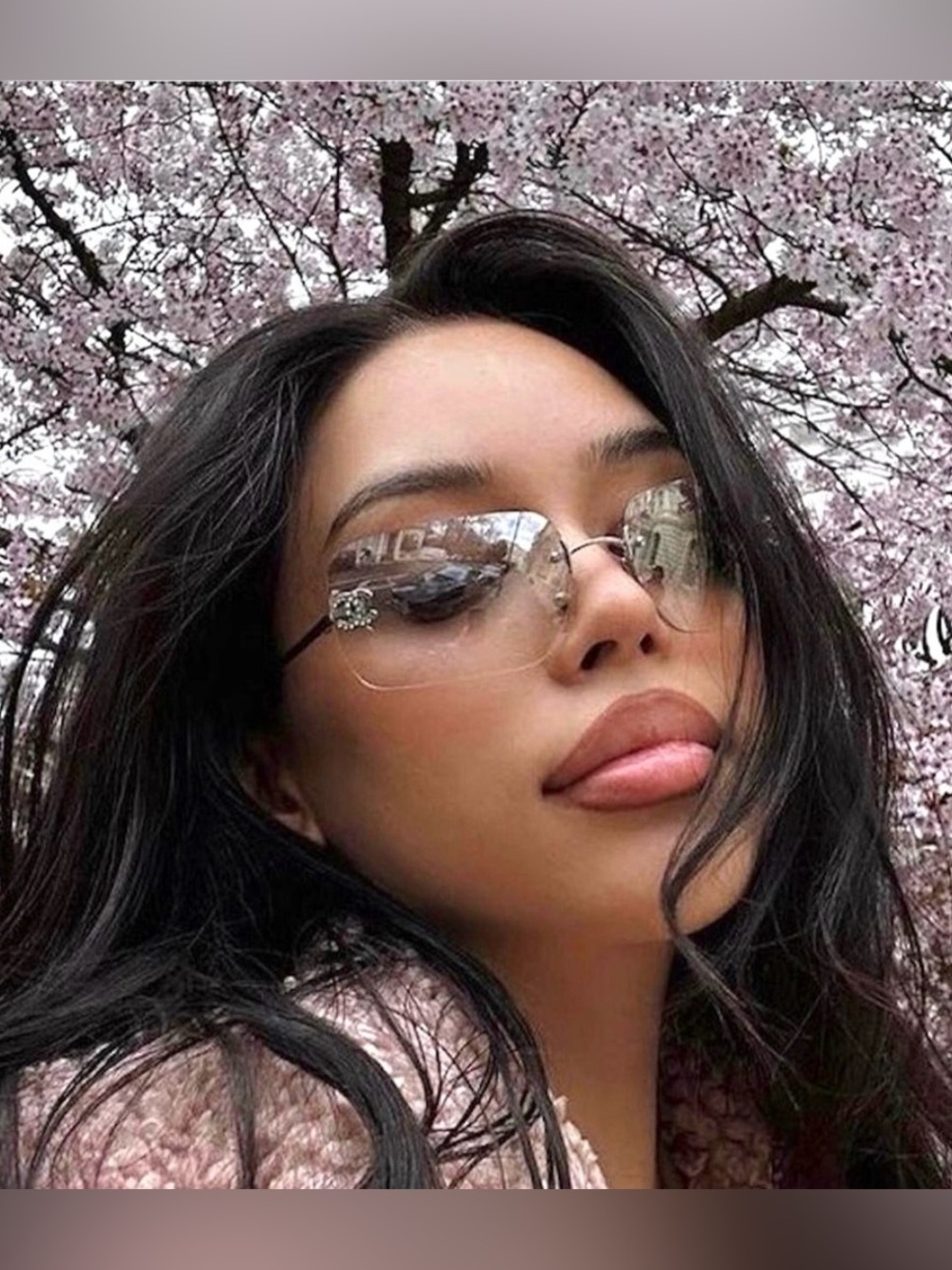 Vintage Chanel Rimless Sunglasses